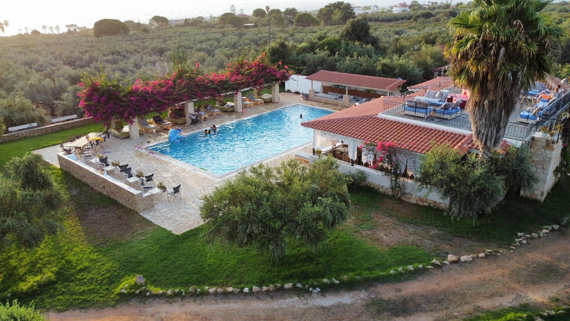 Apartmán Agrikies Country Retreat Marathopoli Exteriér fotografie